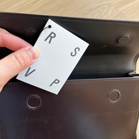 RSVP Paris Golden Eyes Bag in Smooth Black - Picture 5 of 6